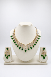 Royal Emerald Bridal Set