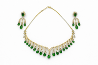 Royal Emerald Bridal Set