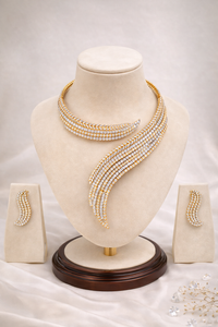 Collar Hasli Necklace Set Yellow Gold