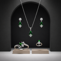 Emerald Jewellery Set