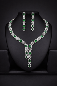 Royale Emerald Necklace Set