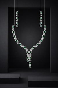 Royale Emerald Necklace Set