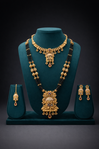 Rajwada Temple Mangalsutra Set
