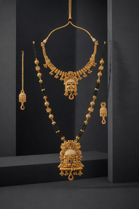 Rajwada Temple Mangalsutra Set