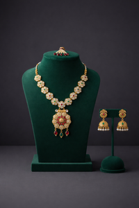 Rajwada Kundan Necklace Set