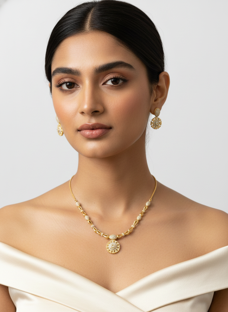 Heritage Gold Necklace Set