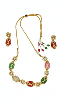 Navrang Kundan Necklace Set