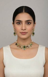 Navratna Choker Set