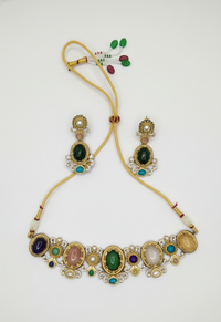 Navratna Choker Set