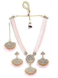 Gulabi Noor Pearl Set