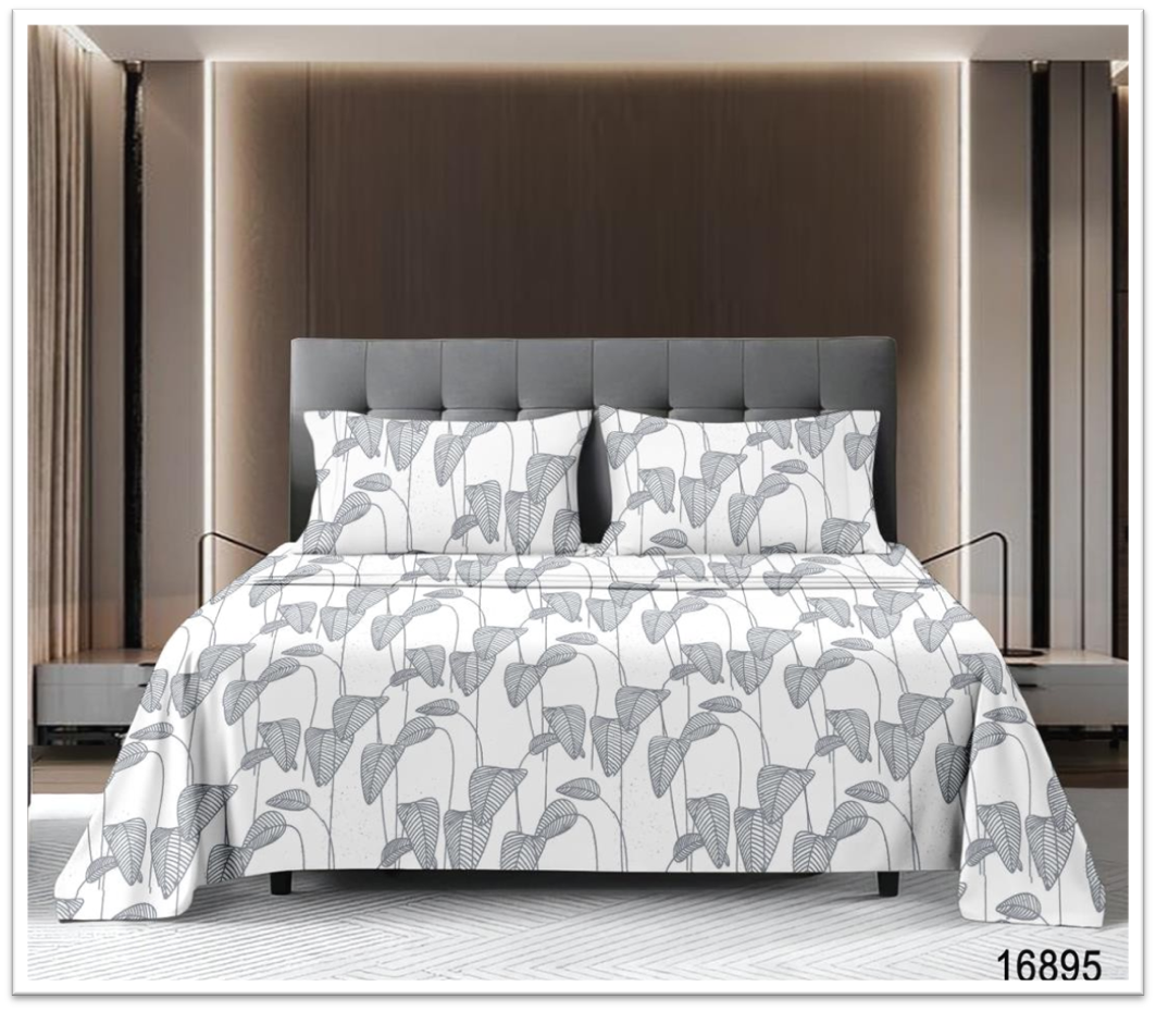 Aurama™ Luxury Cotton Bedsheet – (King Size)