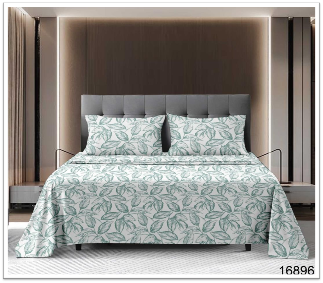 Aurama™ Luxury Cotton Bedsheet – (King Size)