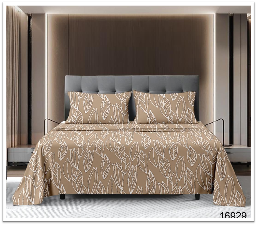 Aurama™ Luxury Cotton Bedsheet – (King Size)