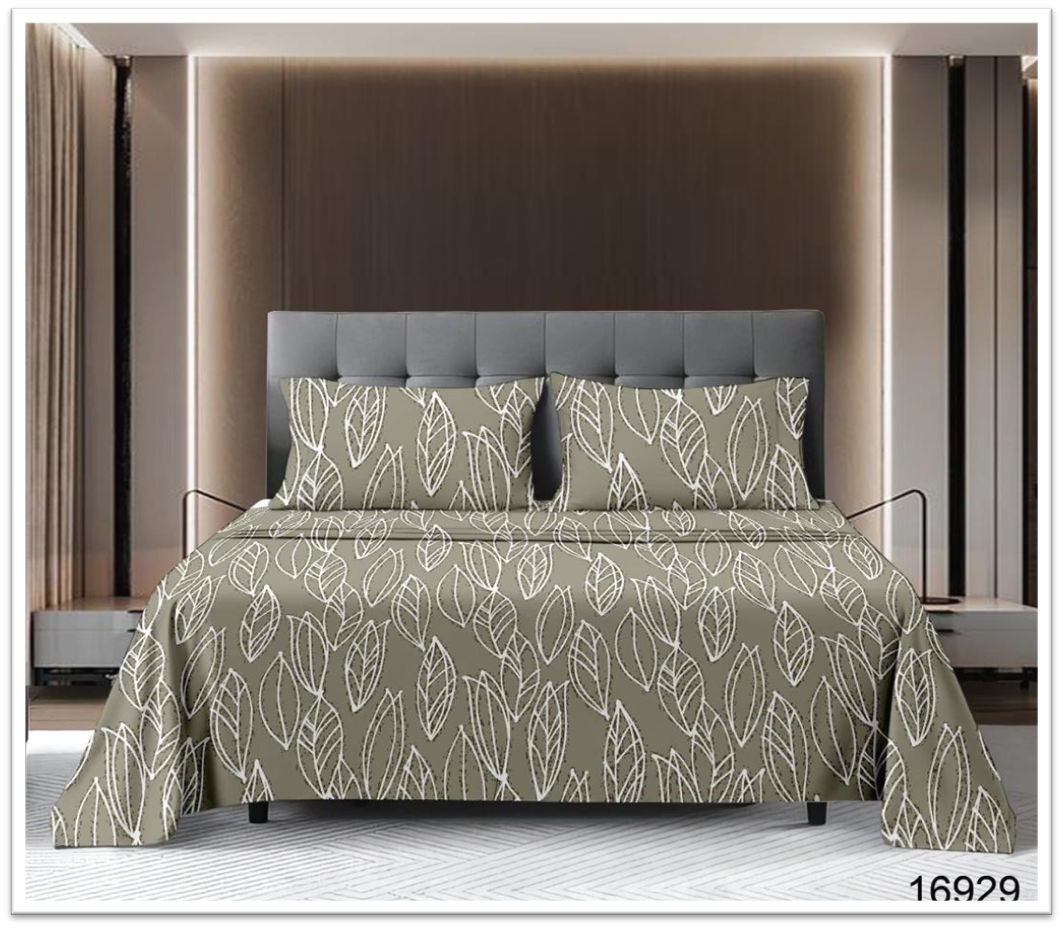 Aurama™ Luxury Cotton Bedsheet – (King Size)