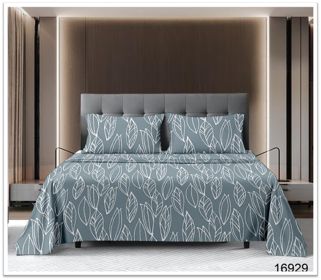 Aurama™ Luxury Cotton Bedsheet – (King Size)