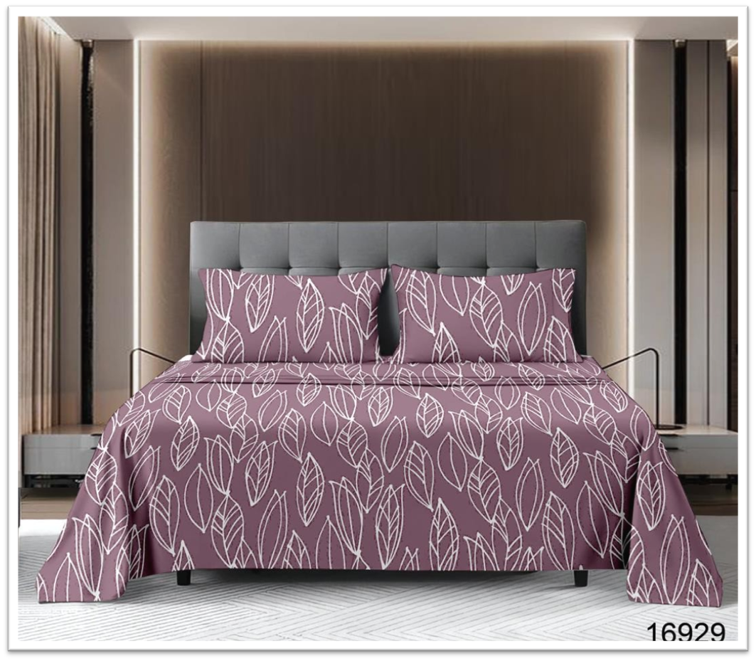Aurama™ Luxury Cotton Bedsheet – (King Size)