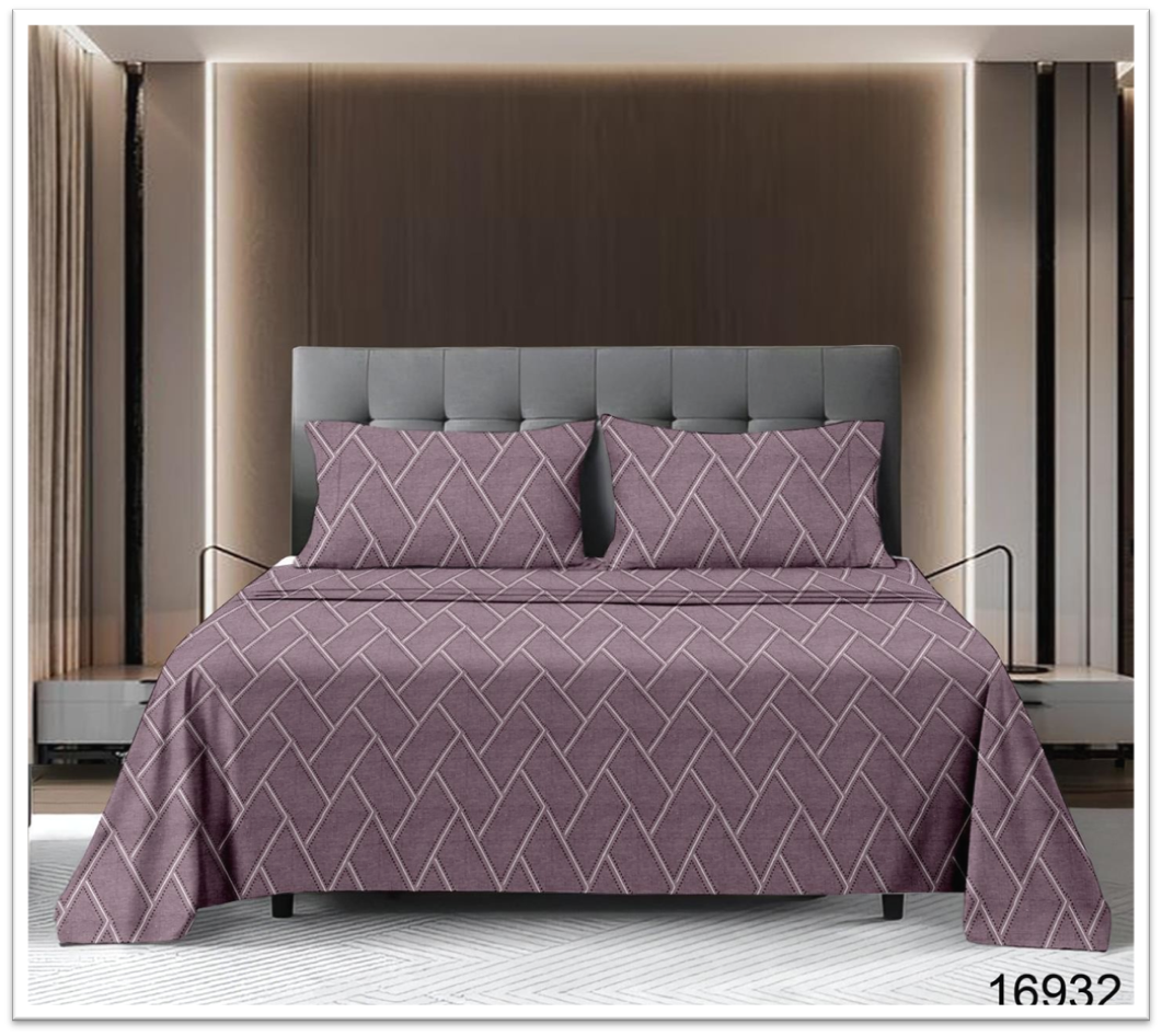 Aurama™ Luxury Cotton Bedsheet – (King Size)