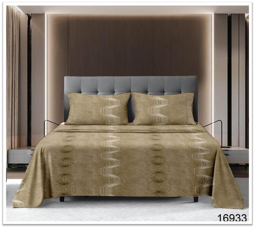 Aurama™ Luxury Cotton Bedsheet – (King Size)