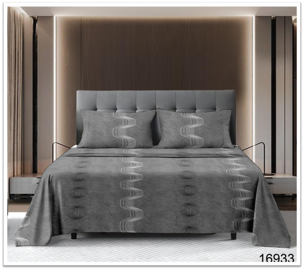 Aurama™ Luxury Cotton Bedsheet – (King Size)