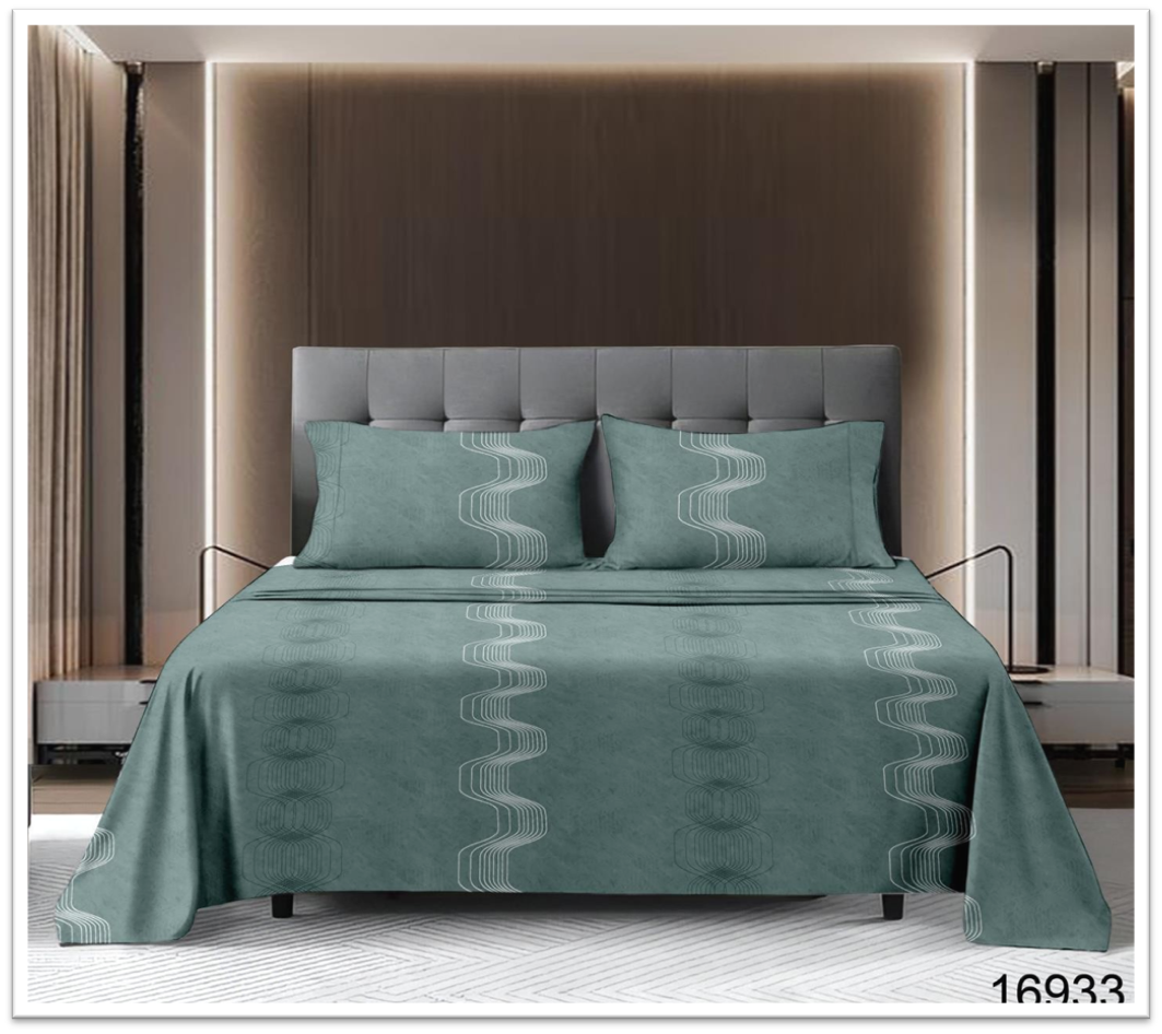 Aurama™ Luxury Cotton Bedsheet – (King Size)