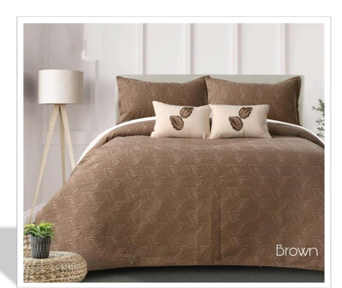 Leafy™ Designer Bed Cover