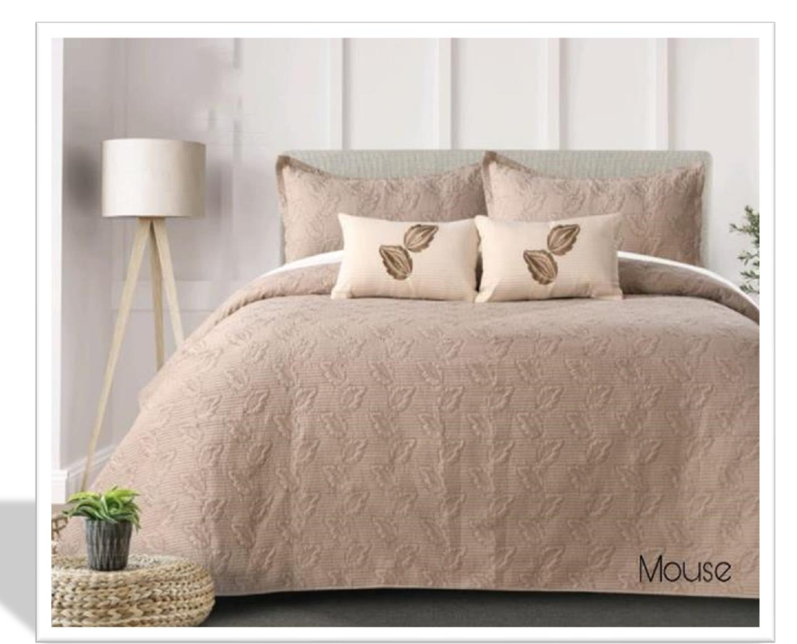 Leafy™ Designer Bed Cover