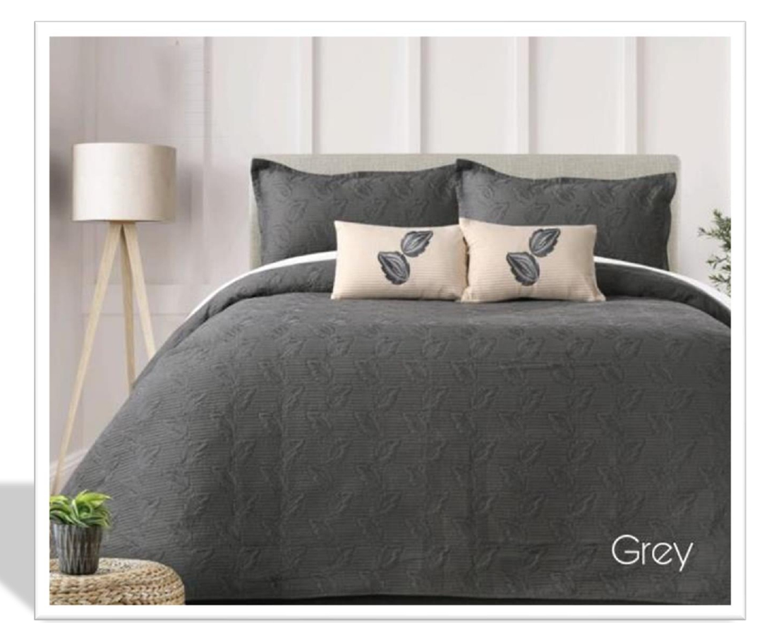 Leafy™ Designer Bed Cover